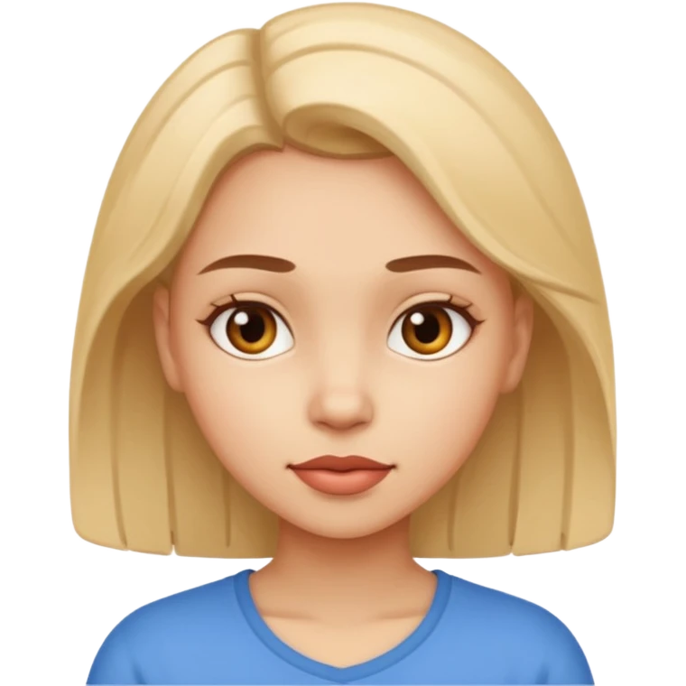 A girl with attitude emoji