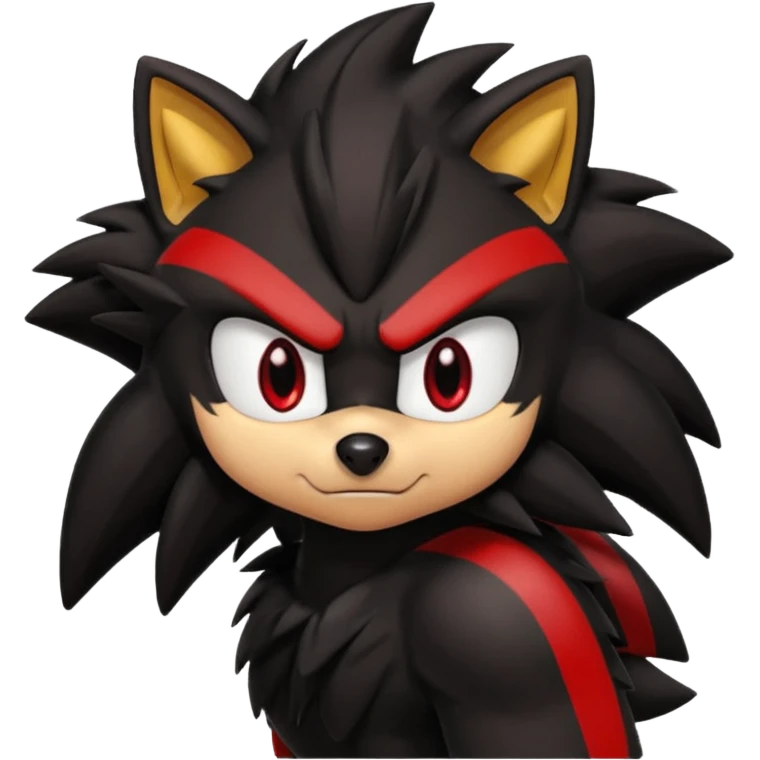 Sonic 3 deki Shadow emoji