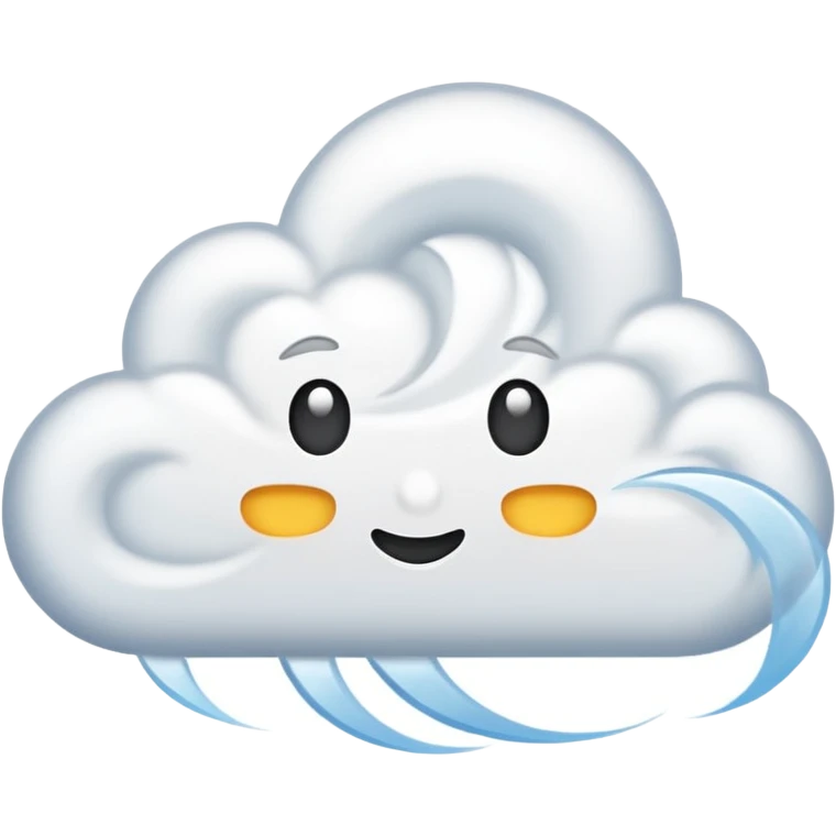 blowing wind emoji