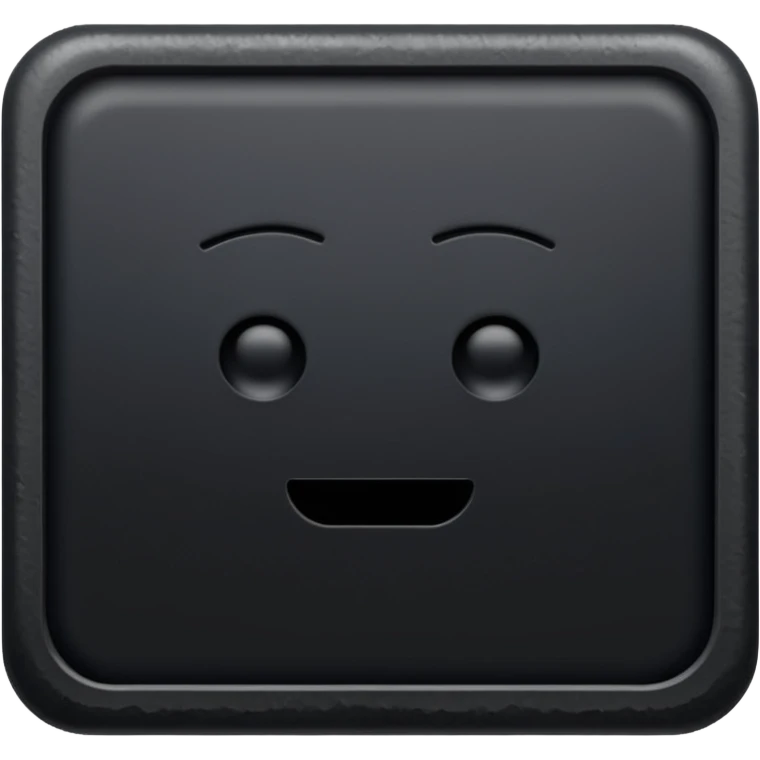Black note emoji