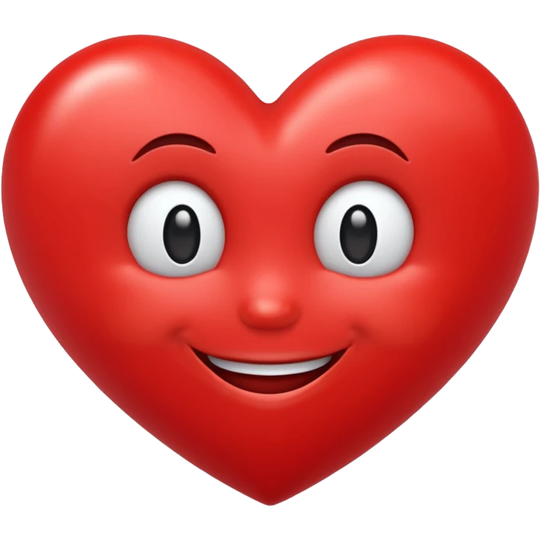 Gülen kalp emoji
