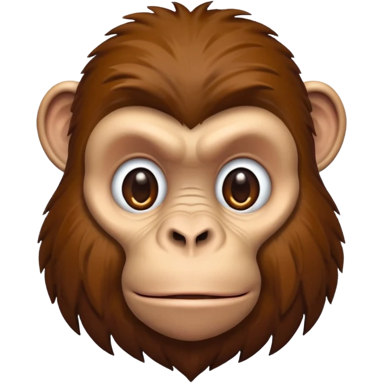 an ape emoji