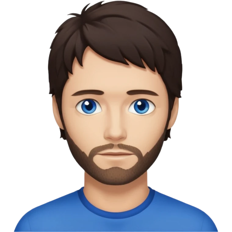  Howard Donald with dark brown hair, blue eyes emoji