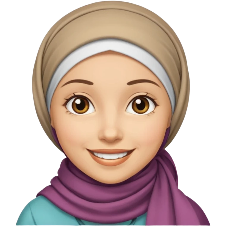 truthahn mit kopftuch emoji