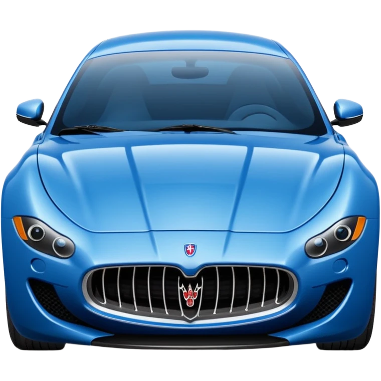Blue Maserati emoji