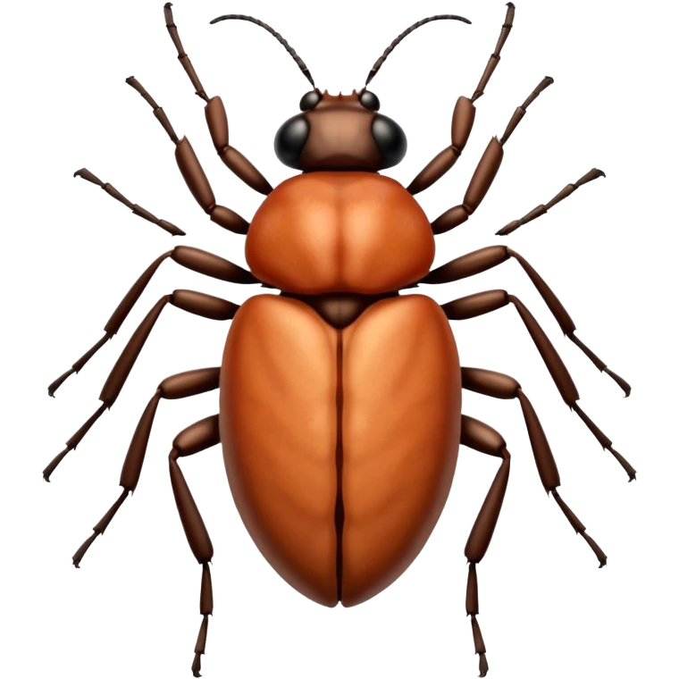 bug with a human ass emoji