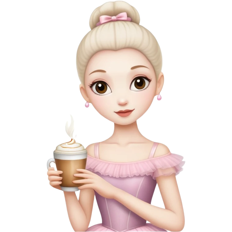 Ballerina cappuccino ￼ emoji