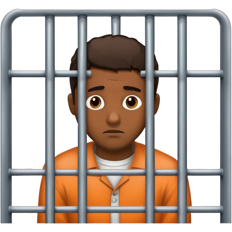 jail man lonely emoji