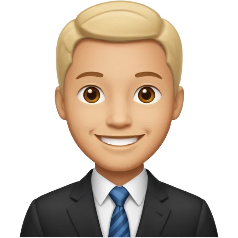 homme costume emoji