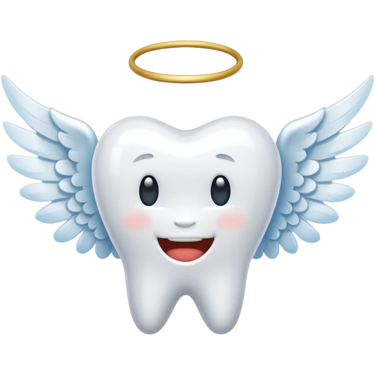 🦷😇🪽 emoji