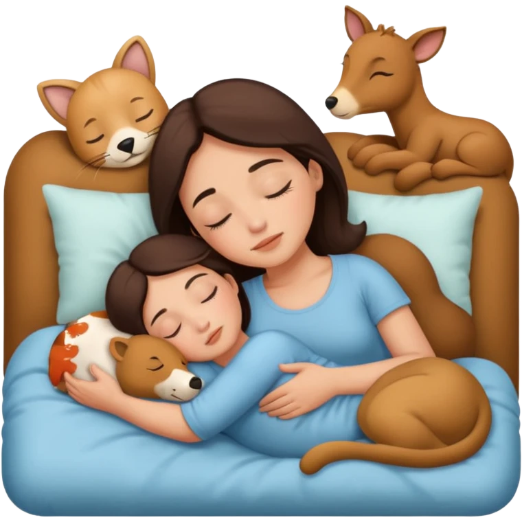 Marie Joseph les animaux font dodo emoji
