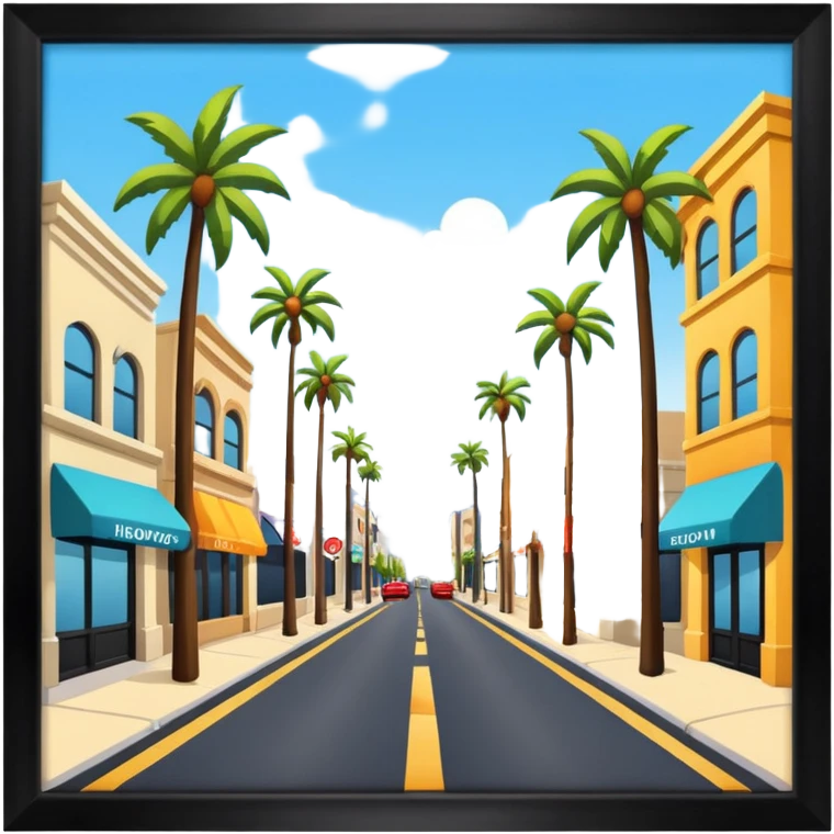 Hollywood Street emoji