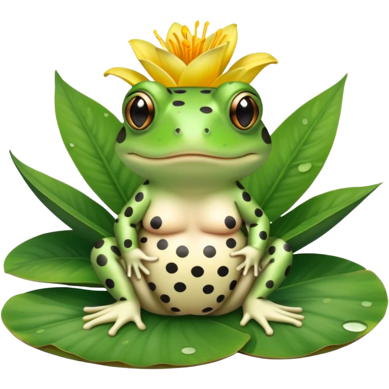 toad wearing a polka dot bikini  emoji