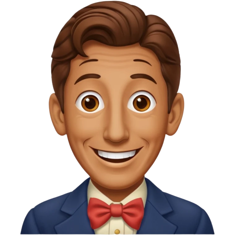 Ray Bolger with brown hair emoji
