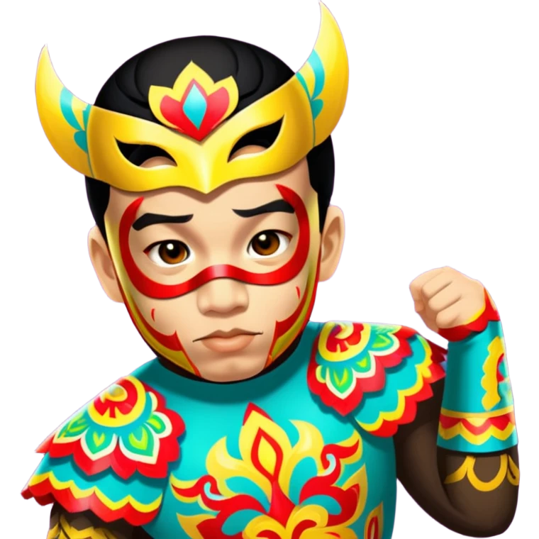 Luchador emoji