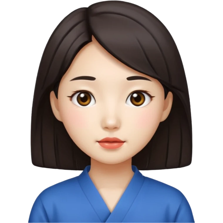 дівчинка кореянка emoji