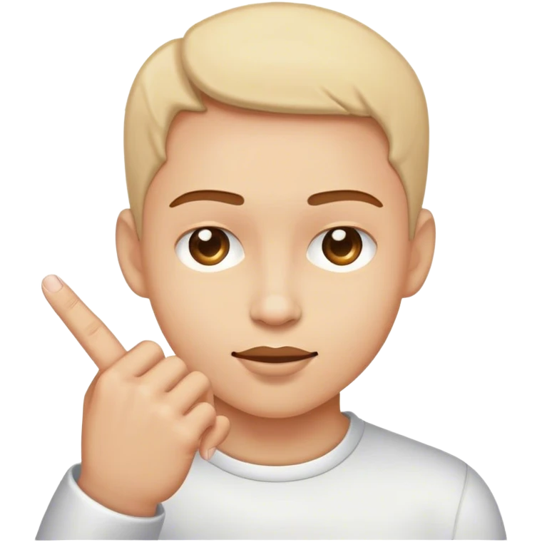 Finger tapping  emoji