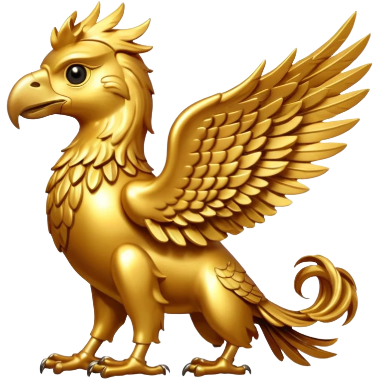 Золотой грифон emoji