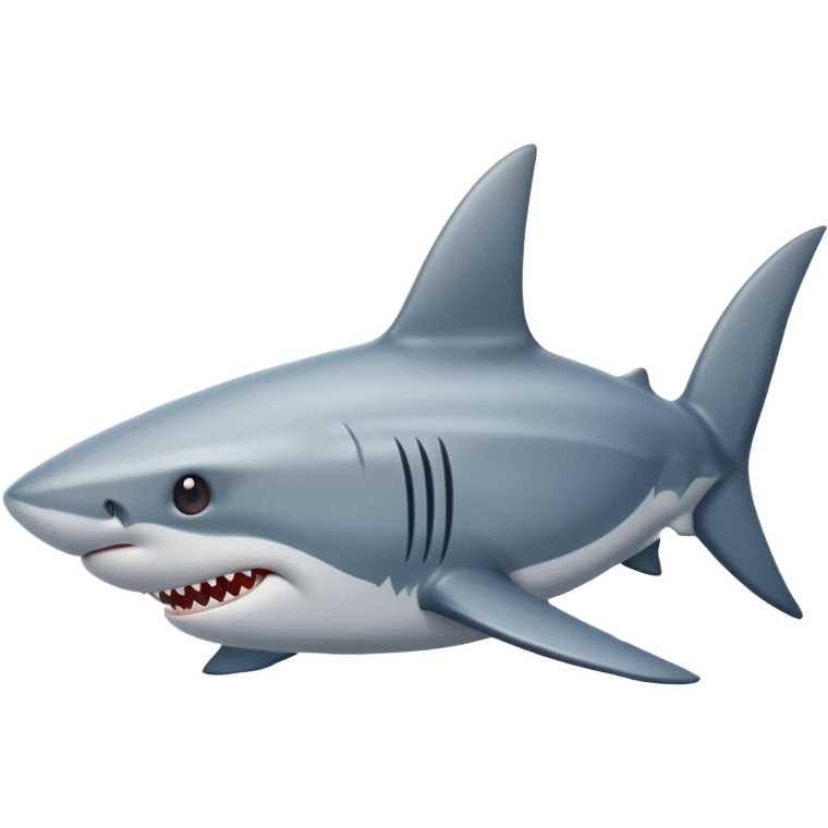A shark fin out of water emoji