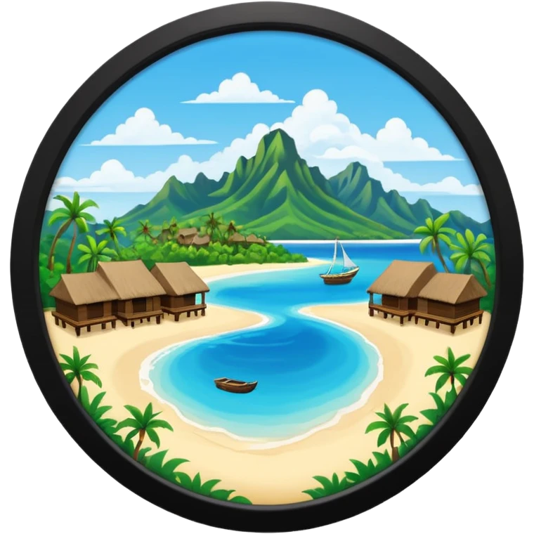 Moorea Island emoji