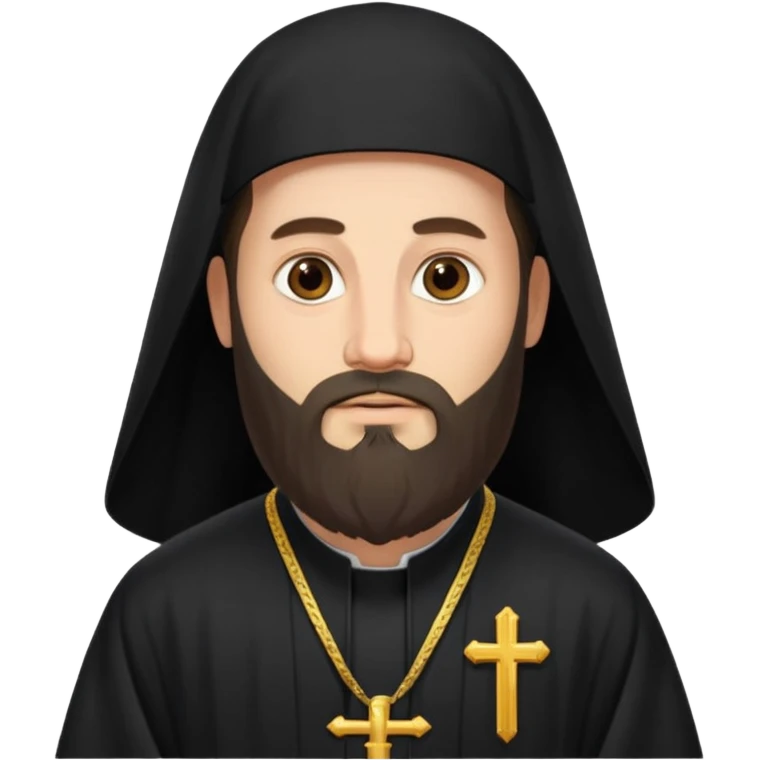 the Orthodox priest emoji