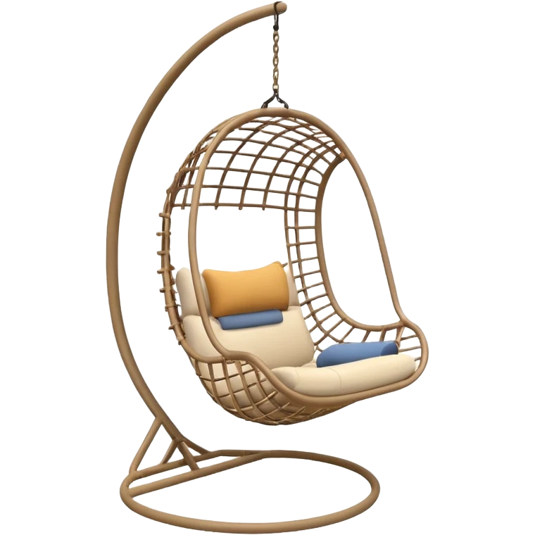 classic hanging chair emoji