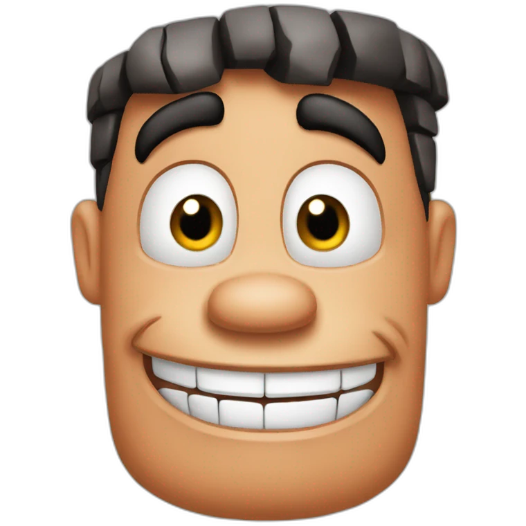 Fred Flintstone emoji