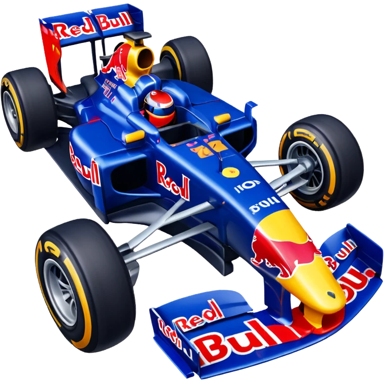 Crea un emoji de carro de red bull f1 emoji