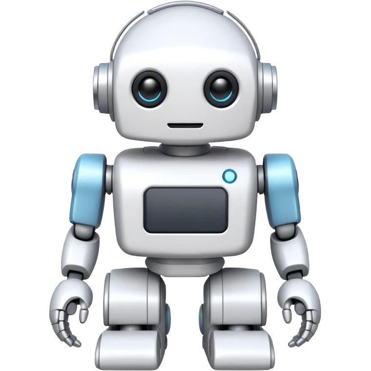 robot old cartoon simple toy white innocent emoji