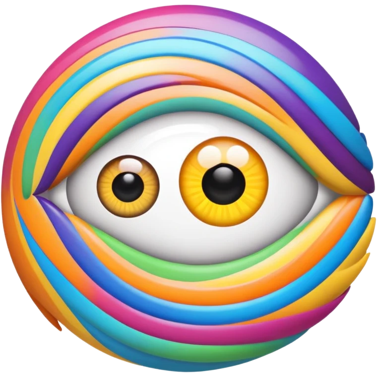 swirl eyes emoji