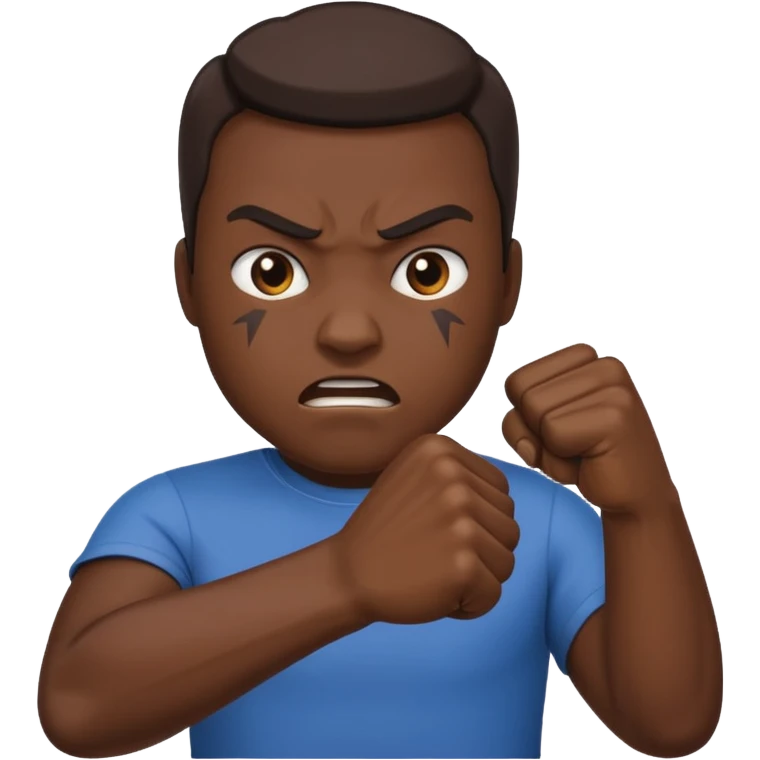 😡🤝🏿 emoji