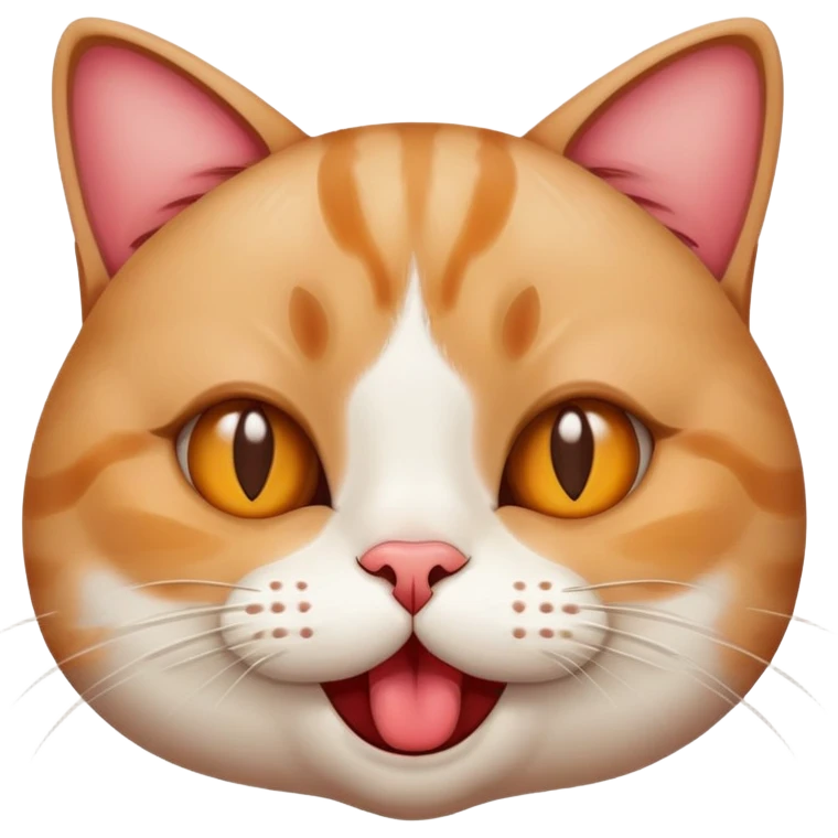 Нарисуй кота который набухался emoji