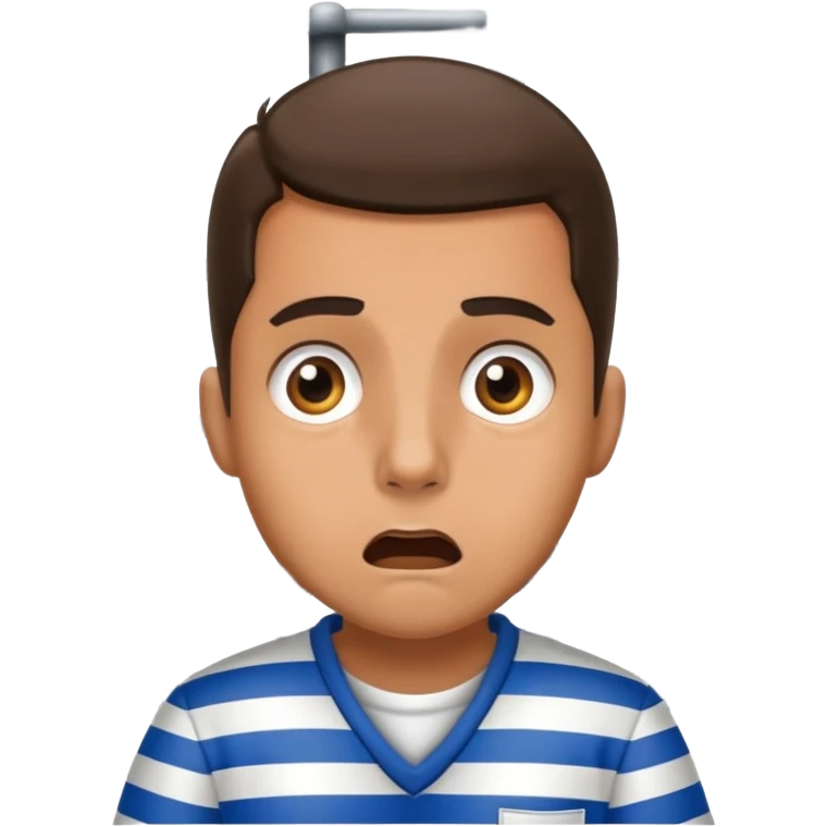 surprised prisoner emoji
