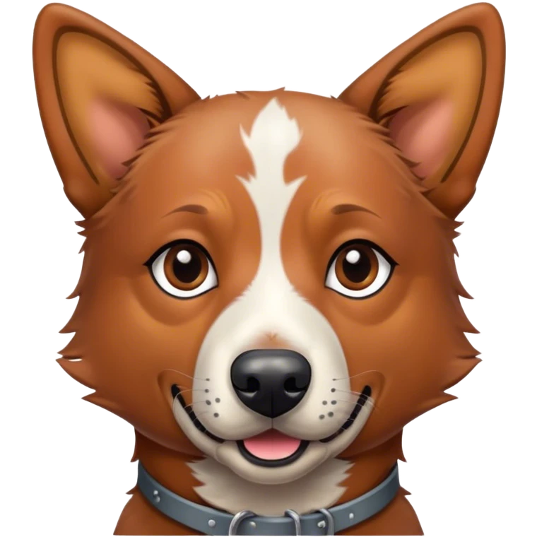 Australian cattle dog mutt emoji