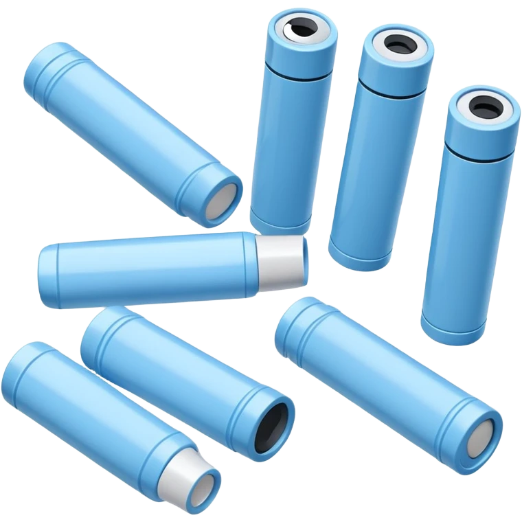 Light blue marker pack emoji