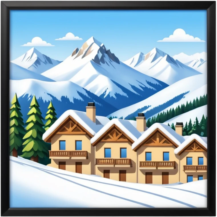 ski resort emoji