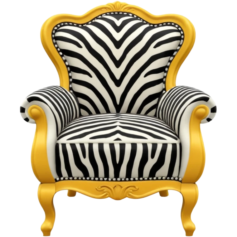 zebra chair emoji
