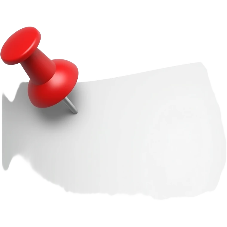 White flag with red pushpin on it emoji