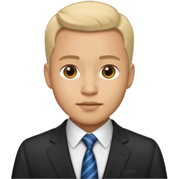homme costume emoji