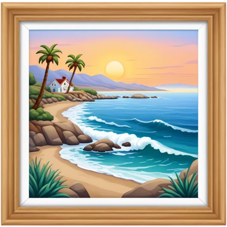 Wild, California, by the sea emoji