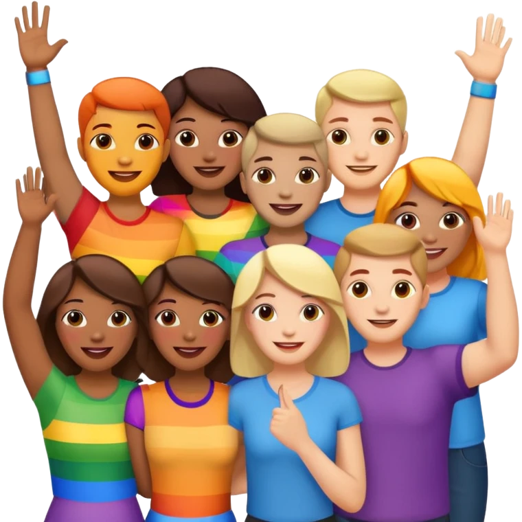 pride charcters emoji