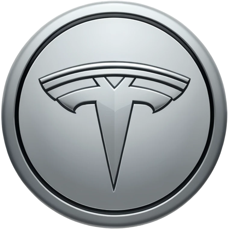 Tesla logo original emoji