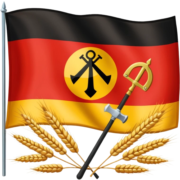 Flag of East Germany emoji