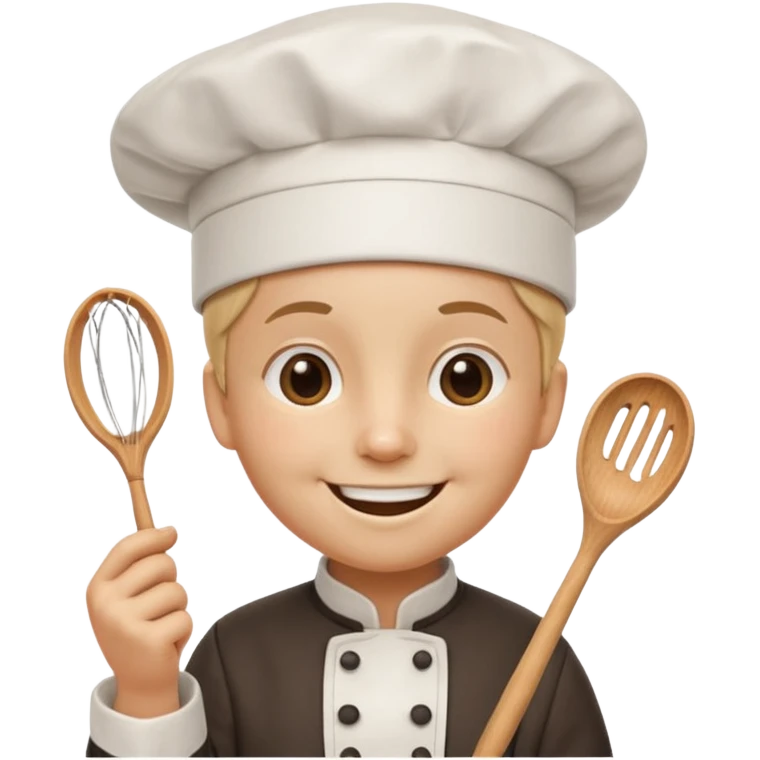 sweet treat with accessories and personified emoji