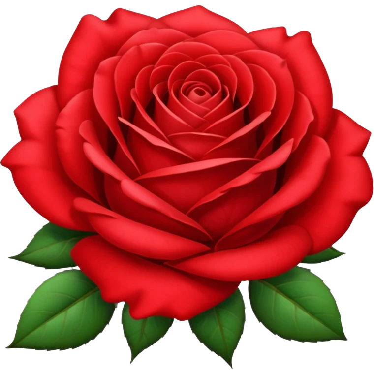 1 red rose emoji