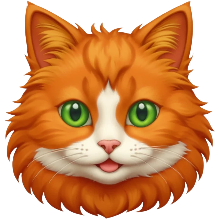 a happy cat emoji