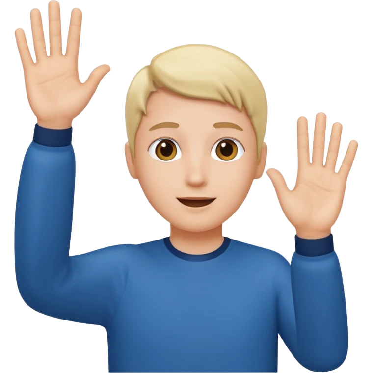 waving hands emoji