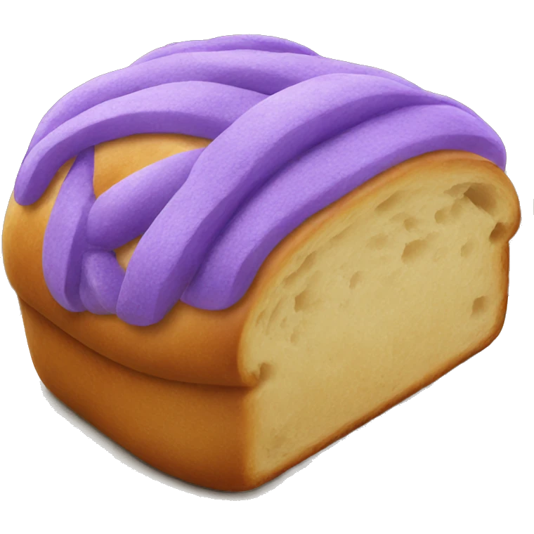 Ube bread emoji