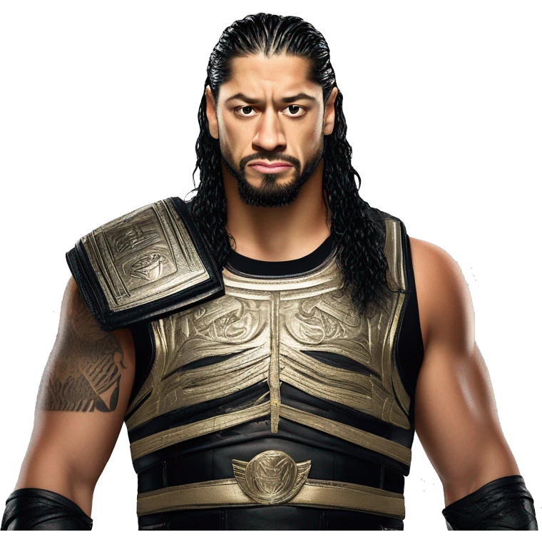 Roman Reigns the tribal chief the head of the table the undisputed universal wwe world heavyweight champion of the world Roman Reigns emoji