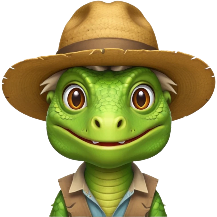 iguana farmer emoji